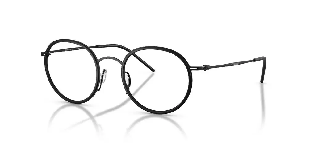 Giorgio Armani Rund Brillen 0AR5155 Schwarz für Herren