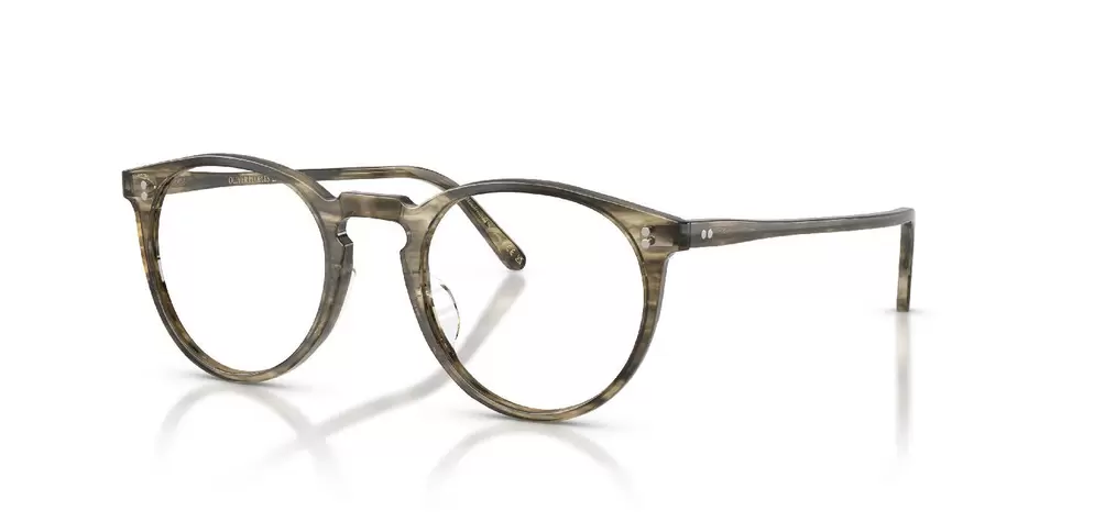 Oliver Peoples Rund Brillen 0OV5183 Grün für Herren