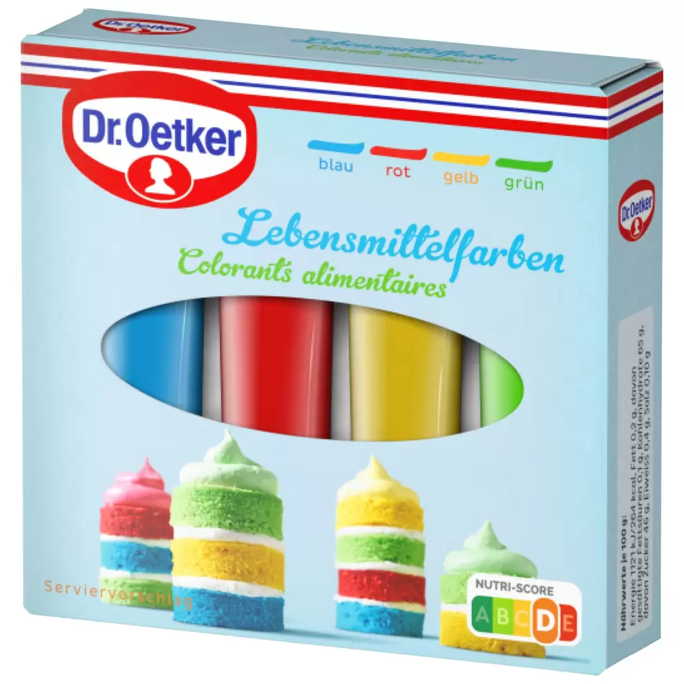 DR. OETKER Lebensmittelfarbe, GGRB