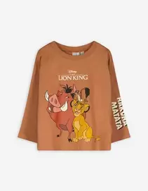 Langarmshirt - König der Löwen - hellbraun
