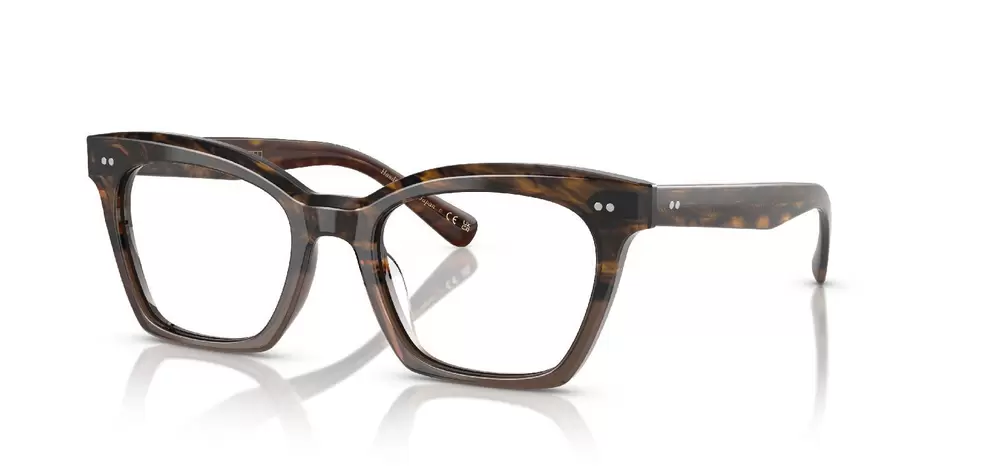 Oliver Peoples Schmetterling Brillen 0OV5566U Rot für Damen