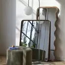 Marcela - Grand miroir rectangulaire en bois de paulownia 90x121