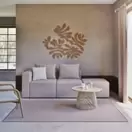 Jill - Canapé 2/3 places en velours côtelé beige