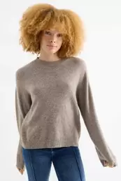 Pullover - Glanz-Effekt