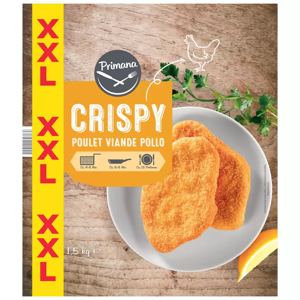 PRIMANA TK-XXL Chicken Formfleisch Crispy