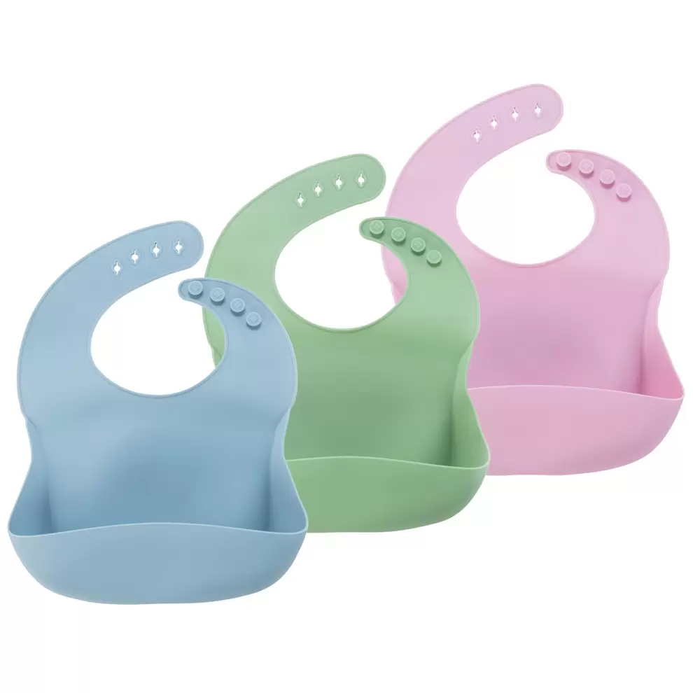 CROFTON Silikon Set für Kinder Lätzchen