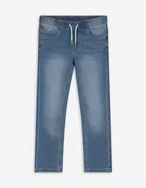 Jogpants - Kordel - hellblau