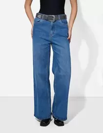 Gürtel - Lederoptik - schwarz