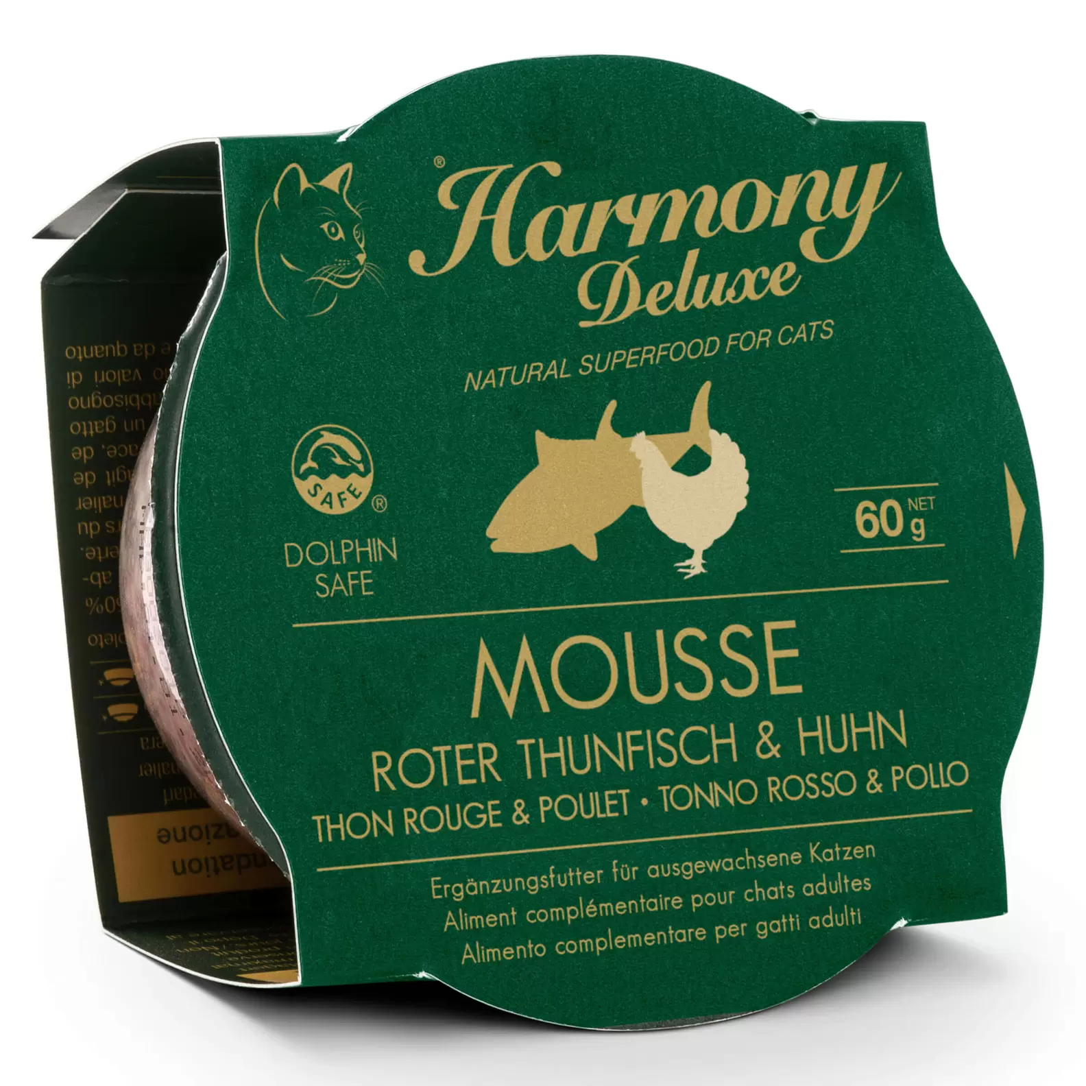 Cat Deluxe Mousse roter Thunfisch & Huhn