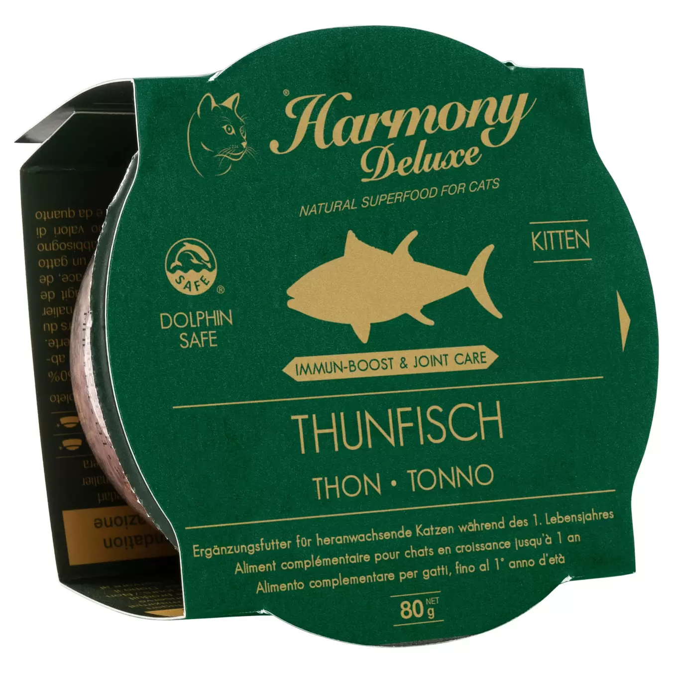 Cat Deluxe Cup Kitten Thunfisch Immun-Boost & Care