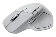 LOGITECH MX Master 4 Maus, Logi Bolt USB-C-Empfänger, Bluetooth® Low Energy, 8000 dpi, Optisch mit Laserdioden, Pale Grey