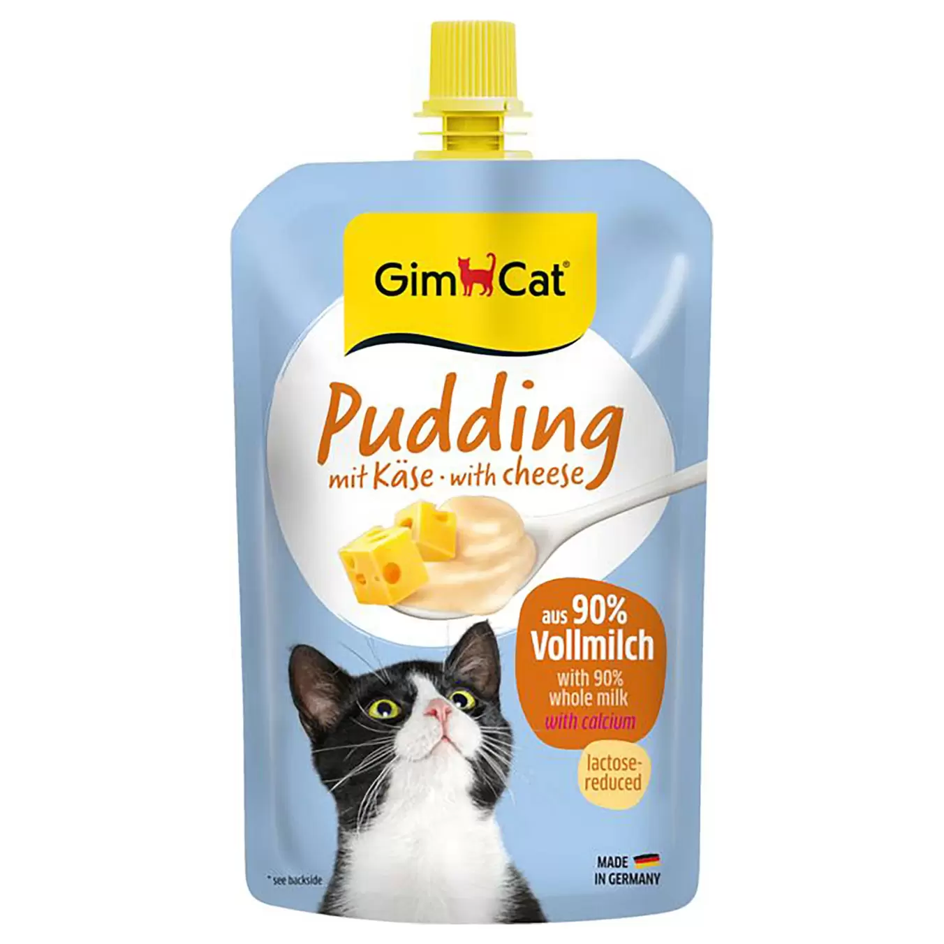 Pudding mit Käse Katzensnack
