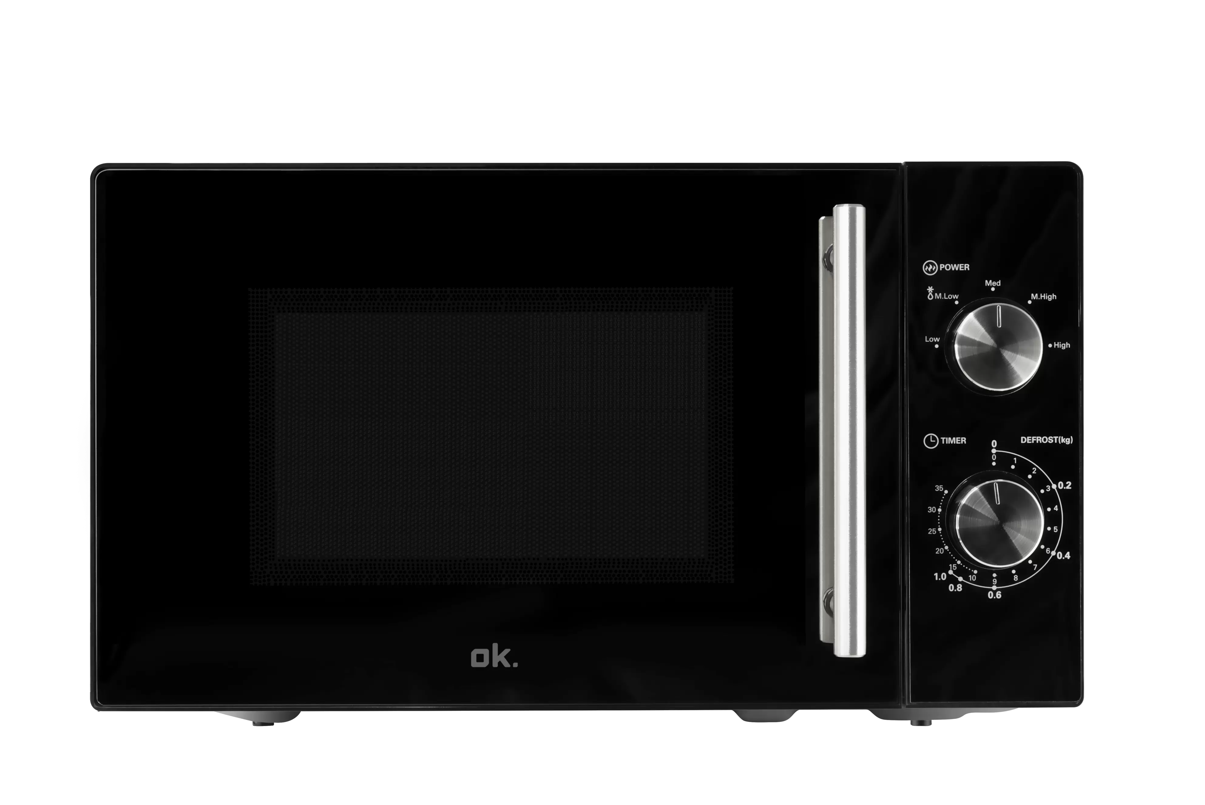 OK PLUS OMW 1221 B CH, Mikrowelle (700 W & Dampffunktion)