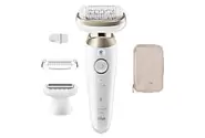 BRAUN Silk·épil 9 Flex 3D 9-030 Epilierer, Weiss/Gold