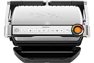 TEFAL Optigrill+ (GC718D) Kontaktgrill, Silber/Schwarz