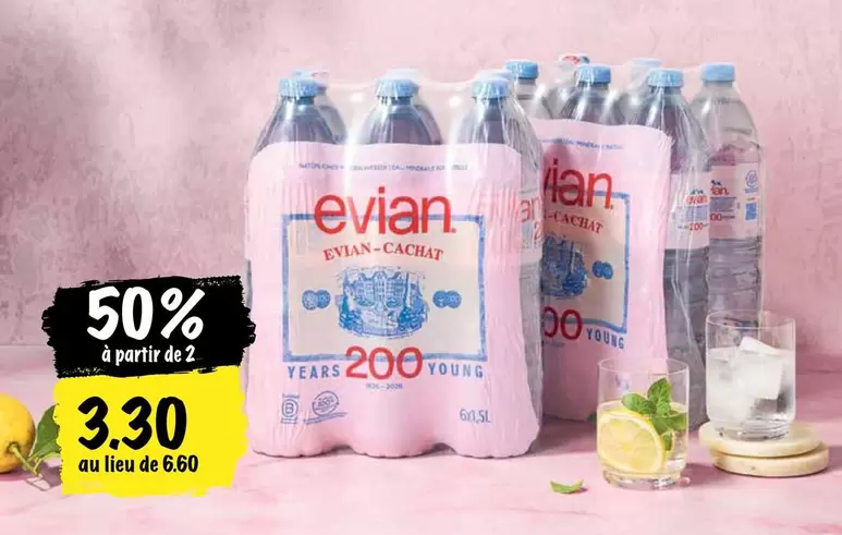 Evian -  Cachet