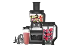 NINJA BN800CH 3-in-1 Küchenmaschine Schwarz (Rührschüsselkapazität: 1.8 l, 1200 W)