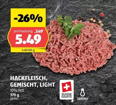 HACKFLEISCH, GEMISCHT, LIGHT