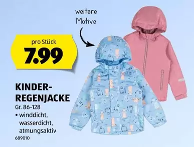 Kinder - KINDER-REGENJACKE Gr. 86-128