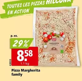 Action - Pizza Margherita family