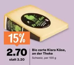 Klara - Bio zarte Käse, an der Theke