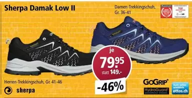Damak Low II Damen-Trekking Schuh