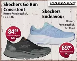 Go Run Consistent Herren-Running-Schuh, Gr. 41-46 / Endeavour Damen-Running-Schuh, Gr. 36-41
