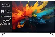 PEAQ PTV 55GQU-5024C TV (Flat, 55 " / 139 cm, UHD 4K, Smart TV, Google TV)
