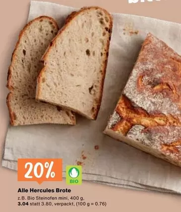 Alle Hercules Brote