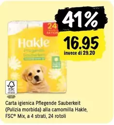 Carta igienica Pflege Sauberkeit