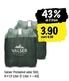 Valser Prickelnd oder Still
