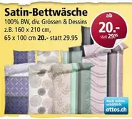Satin-Bettwäsche