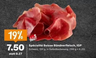 Spécialité Suisse Bündnerfleisch