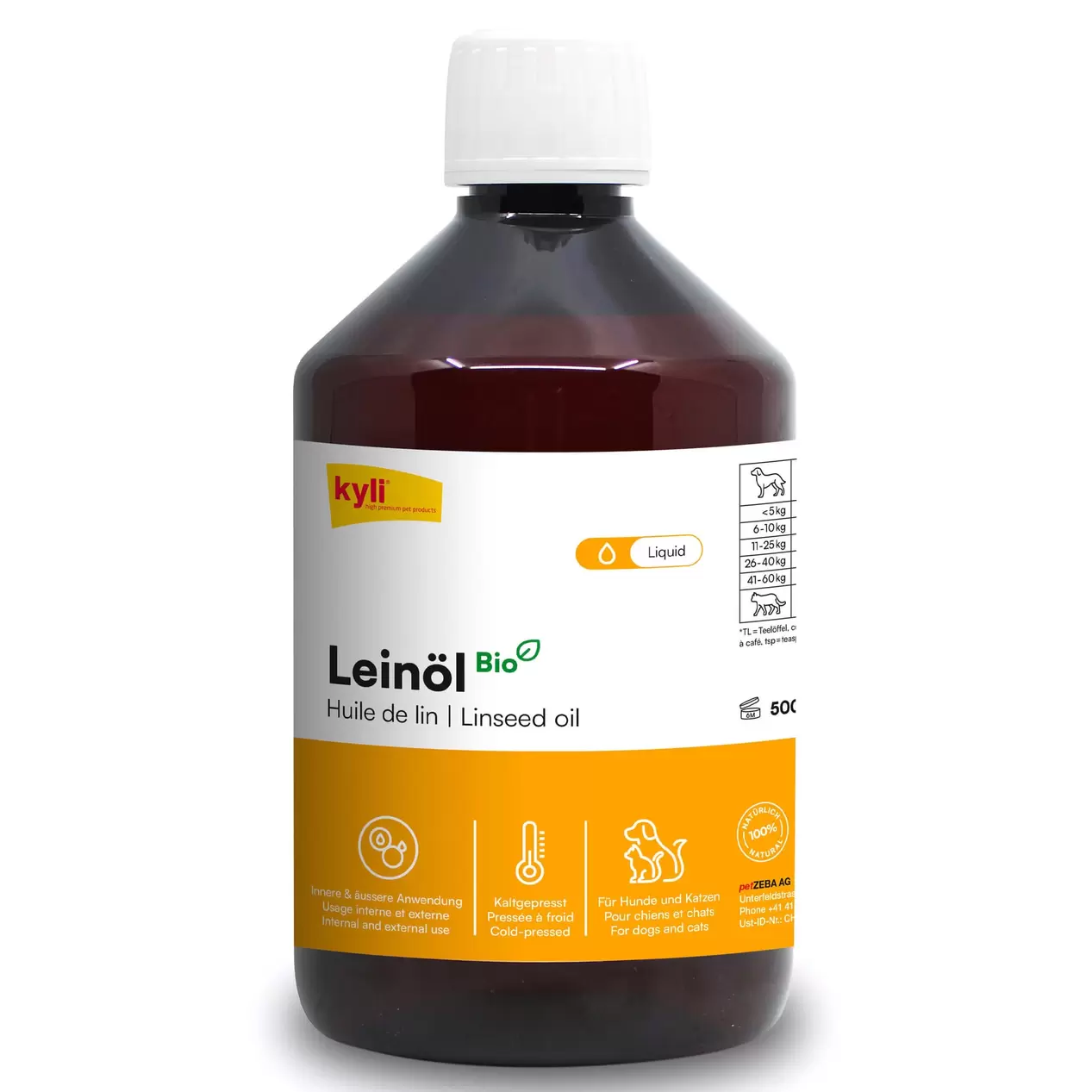 Leinöl für Hunde & Katzen