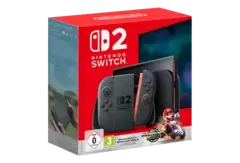 NINTENDO Switch 2 + Mario Kart World Bundle Konsole, Grau