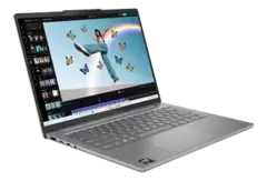LENOVO-IDEA IdeaPad Slim 5 14AKP10, Copilot+ PC, Notebook, mit 14 " Display, AMD Ryzen™ AI 5 340 Prozessor (16 MB Cache, bis zu 4.8 GHz), 16 GB RAM, 1 TB SSD, AMD Radeon™ 840M, Luna Grey, Windows 11 Home
