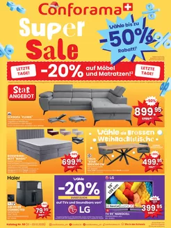 Conforama Katalog in Meilen | Conforama reklamblad - DE | 2025-10-23T00:00:00.000Z - 2025-12-23T00:00:00.000Z