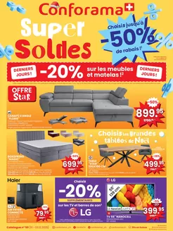 Conforama Katalog in Winterthur | Conforama reklamblad - FR | 2025-10-10T00:00:00.000Z - 2025-12-23T00:00:00.000Z