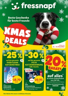 Fressnapf Katalog in Kreuzlingen | Angebote aus unserer Werbung für dich - DE | 2025-12-11T00:00:00.000Z - 2025-12-13T00:00:00.000Z