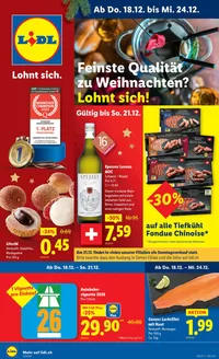 Lidl Katalog in La Tour-de-Peilz | 18.12. - 24.12. | 2025-12-18T00:00:00.000Z - 2025-12-24T00:00:00.000Z