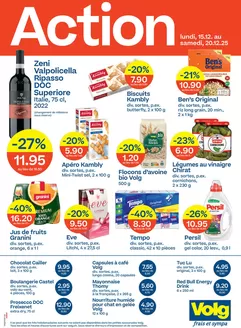 Volg Katalog in La Tour-de-Peilz | Aktuälli Sonderaktione | 2025-12-15T00:00:00.000Z - 2025-12-20T00:00:00.000Z