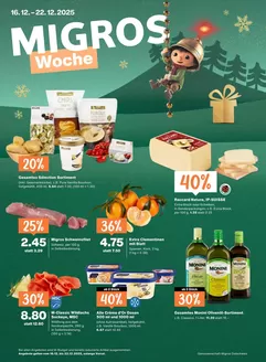 Migros Katalog in St. Gallen | Ängbot für Schnäppchenjäger | 2025-12-16T00:00:00.000Z - 2025-12-22T00:00:00.000Z