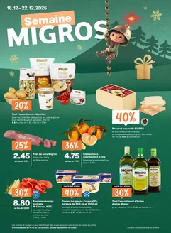 Migros Katalog in Martigny | Attraktiivi Sonderängbot für alli | 2025-12-16T00:00:00.000Z - 2025-12-22T00:00:00.000Z