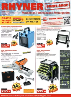 Rhyner Katalog in Val-de-Ruz | Rhyner reklamblad | 2025-11-10T00:00:00.000Z - 2025-12-28T00:00:00.000Z