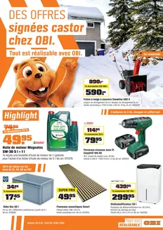 OBI Katalog in Liestal | Tout est réalisable avec OBI. | 2025-12-27T00:00:00.000Z - 2026-01-10T00:00:00.000Z