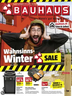 Bauhaus Katalog in Therwil | Bauhaus reklamblad - DE | 2025-12-29T00:00:00.000Z - 2026-01-25T00:00:00.000Z