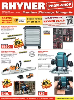 Rhyner Katalog in Langenthal | Rhyner reklamblad | 2025-12-29T00:00:00.000Z - 2026-03-01T00:00:00.000Z