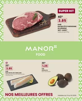 Manor Katalog in Morges | Le catalogue actuel - FR | 2026-01-13T00:00:00.000Z - 2026-01-19T00:00:00.000Z