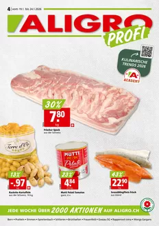 Aligro Katalog in Thônex | Tolle Rabatt uf usgwählte Produkt | 2026-01-19T00:00:00.000Z - 2026-01-24T00:00:00.000Z
