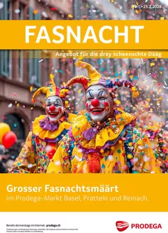 Prodega Katalog in Therwil | Kw04 agh fasnacht basel d | 2026-01-19T00:00:00.000Z - 2026-02-25T00:00:00.000Z